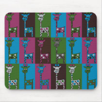 Carnival at the Zoo - 12 Tall Charlies mousepads