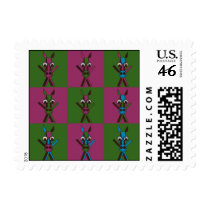 Carnival at the Zoo - 9 Zebastians postage
