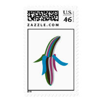 Carnival at the Zoo - Funky Banana postage