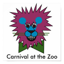 Carnival at the Zoo - Mister Lion posters
