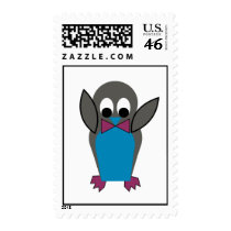 Carnival at the Zoo - Penguin-Kid postage
