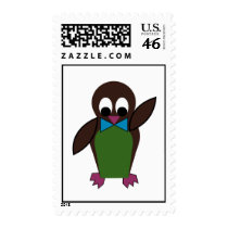 Carnival at the Zoo - Penguin-Kid postage