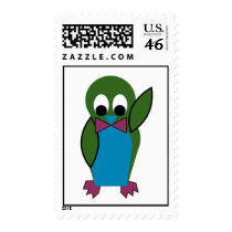 Carnival at the Zoo - Penguin-Kid postage