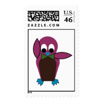 Carnival at the Zoo - Penguin-Kid postage