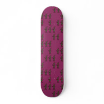 Carnival at the Zoo Custom Skate Board