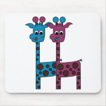 Carnival at the Zoo - Tall Charlie mousepads