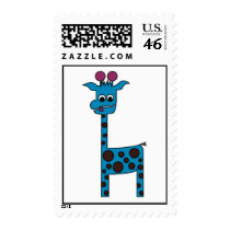 Carnival at the Zoo - Tall Charlie postage