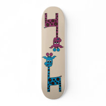 Carnival at the Zoo - Tall Charlie skateboards by lonvig Carnival at the Zoo - Tall Charlie skateboards
