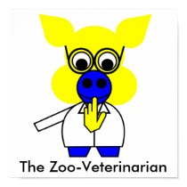 Carnival at the Zoo - The Zoo-Veterinarian posters