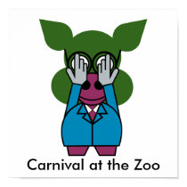 Carnival at the Zoo - The Zoo-Veterinarian posters