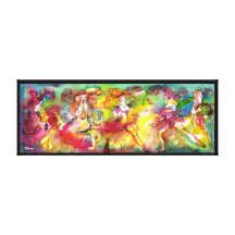 CARNIVAL BALLET / Venetian Masquerade,Dance,Music Gallery Wrap Canvas