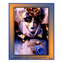 carnival blue gold posters
