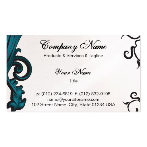Carnival! Business Card Template (back side)
