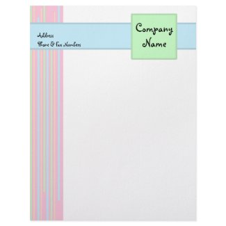 Carnival Candy Letterhead letterhead