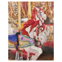 Carnival - Carousel Horses Personalized Letterhead