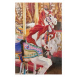 Carnival - Carousel Horses Personalized Stationery