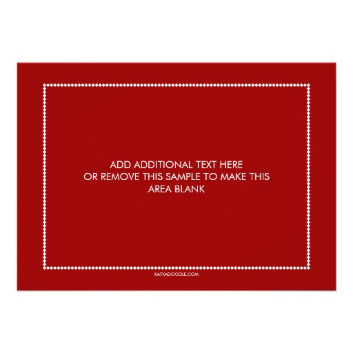 Carnival Christening Party Ticket Invitation