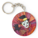 Carnival Clown Key Chain