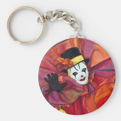 Carnival Clown Keychains