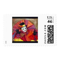 Carnival Clown Stamps