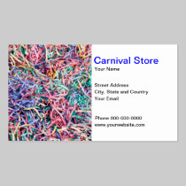Carnival Costumes Business Card business cards