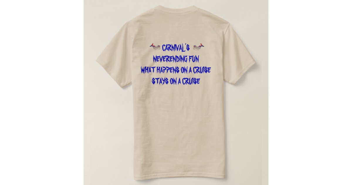 carnival cruise logo shirts