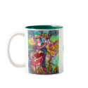 Carnival dance mugs