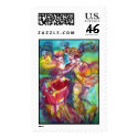 Carnival dance postage by bulgan_lumini Carnival dance postage