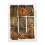 Carnival, Dragonflies, Trees Post Cards