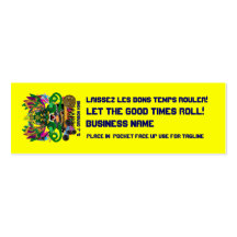 Carnival Dual Logo Please View Notes Business Card Template