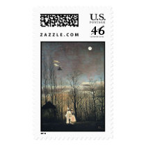 'Carnival Evening' Postage Stamp