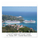 carnival cruise ships, cruise ships, st. thomas,