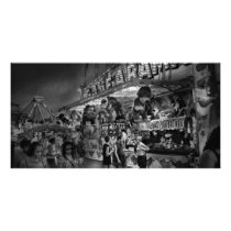 Carnival - Game-A-Rama Customized Photo Card