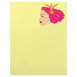 Carnival Girl Custom Letterhead