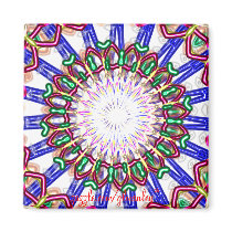 Carnival Glass Magnet by GLManley Carnival Glass Magnet