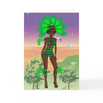 Carnival, Halloween or Beauty Pageant Cards