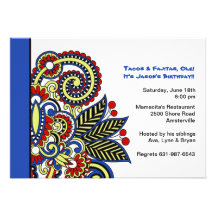 Carnival Invitation