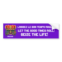 Carnival Mardi Gras Party Theme  Please View Notes Bumper Sticker