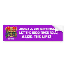Carnival Mardi Gras Party Theme  Please View Notes Bumper Sticker