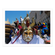 Carnival mask Postcard
