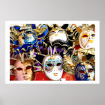 Carnival Masks Poster