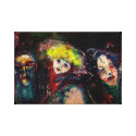 CARNIVAL NIGHT IN VENICE , wrappedcanvas