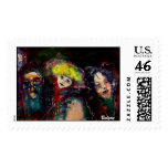 CARNIVAL NIGHT IN VENICE POSTAGE STAMP
