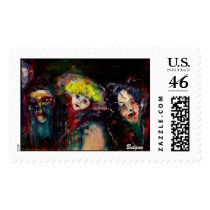 CARNIVAL NIGHT IN VENICE postage