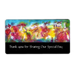 CARNIVAL NIGHT / Venetian Masquerade,Dance Music Custom Shipping Labels