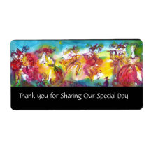 CARNIVAL NIGHT / Venetian Masquerade,Dance Music Custom Shipping Labels