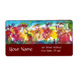 CARNIVAL NIGHT / Venetian Masquerade,Dance Music Custom Shipping Labels