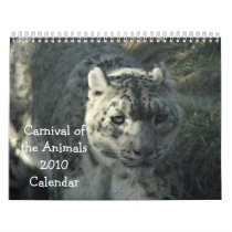 Carnival of the Animals 2010 Calendar by musespeak Carnival of the Animals 2010 Calendar