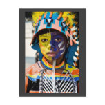 carnival paint post card