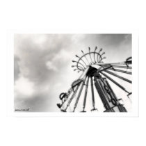 Carnival Ride 3 Poster Print by image_americana Carnival Ride 3 Poster Print